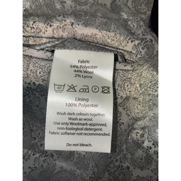 Simon Jersey Blazer Women's XL 24 Navy Blue Suit Jacket Washable New NWT - Picture 7 of 11